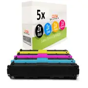 5x Cartridge Replaces Canon 045H BK 045H C 045H M 045H Y