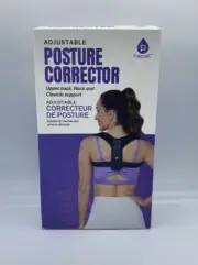 Adjustable Posture Corrector Upper Back, Neck and Clavicle Support