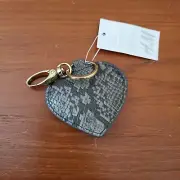 H&M Heart Keychain Bag Charm NWT