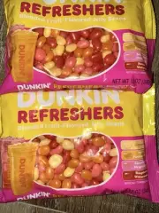 Dunkin Refreshers Jelly Beans Easter 2-Bags 12 oz. Each Candy ~ Expires 12/2026