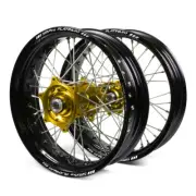 Talon/SM Pro Platinum KTM/Husqvarna/GAS GAS 03-23 Black/Gold Non Cushed Motard W