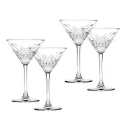 4pc Pasabache 230ml Timeless Martini Glasses - Clear