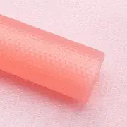 FLPMIX Refrigerator Liners for Glass Shelves, 8 PCS Washable Removable Pink Fridge Liners and Mats for Vegetables Drawers, Placemats 17.7'' x 11.4''