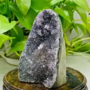450g Natural Amethyst Geode Mineral Specimen Crystal Quartz Energy Decoration