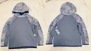 Old Navy Active Go-Dry Boys Hoodie Gray Size M(8)