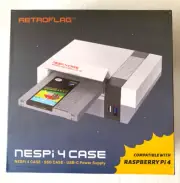 RETROFlag NESPi 4 Case For Raspberry Pi 4 Model B w/ Safe Shutdown SSD Case