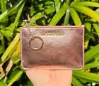 MICHAEL KORS JET SET TRAVEL SMALL COIN POUCH ID HOLDER WALLET PRIMROSE PATENT