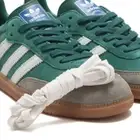 adidas Samba OG Shoes Green Gum Retro Classic Sneakers Low Top Trainers Men Size