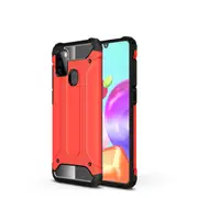 MCC Shockproof Samsung Galaxy A21s 2020 Heavy Duty Tough Case Cover A217 [Red]