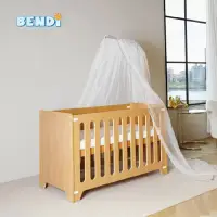 在飛比找蝦皮購物優惠-《二手》（全配）Bendi -One 森林原木嬰兒床/床邊床