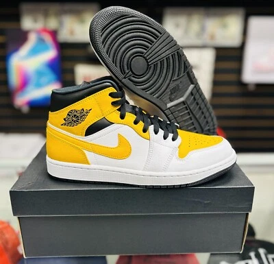 Size 9.5 - Air Jordan 1 Mid University Gold