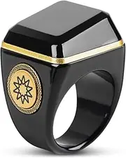 YUENTOEN Finger Tally Counter Clicker, Digital Tally Counter Ring with 0.49in Screen, APP Support, Prayer Reminders, Easy Count(Black,18mm)