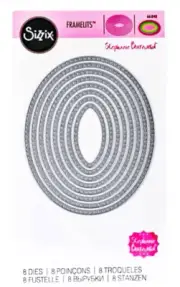 Sizzix Framelits by Stephanie Barnard 561840 Dotted Ovals