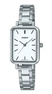 Casio Standard White Dial Quartz Dress Ladies Watch LTP-V009D-7E