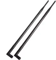 1.3Ft 2X 10Dbi Wifi Bluetooth Antenna Dual Band Omni Directional Antenna 2.4Ghz/