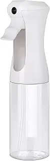 VIGOR PATH Continuous Spray Bottle with Ultra Fine Mist - Versatile Water Sprayer for Hair, Home Cleaning, Salons, Plants, Aromatherapy, and More - Empty Hair Spray Bottle (Clear - 5oz)