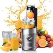 Premium Cold Press Juicer with Large Chute, Easy Clean, BPA Free