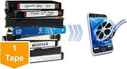 Lotus Media Video Tape Transfer Service, Digitization to MP4 (VHS, VHS-C, Hi8, Video 8, Digital8, 8mm, MiniDV, Beta, Audio) - New Customer Offer