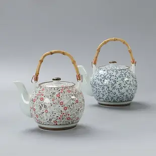 耐高溫陶瓷大茶壺1100毫升陶瓷泡茶壺帶過濾網水壺青花瓷茶壺家用