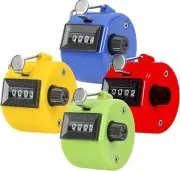 Hand Tally Counter 4-Digit Clicker Mechanical Palm Click Handheld...