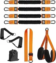 Pull Up Assistance Assisted Bands Adjustable Pull Up Assist Bands Resistance for Strength Training with Adjustable Features and Foot Rest