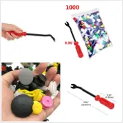 1000 Pcs/Bag Car Offroad Rivet Fastener Clips Fender Liner With Remover Tool Kit