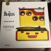 The Beatles Yellow Submarine Crosley Portable Turntable Record Player