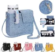 Orgonite Portable Shoulder Bag for Stanley Sports Shoulder Bags, Stanley Cup Bag Water Bottles Carry Bag for Stanley Cup Accessories, c01 blue