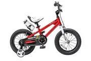 Royalbaby Freestyle Kid's Bike for Boys and Girls, 12 14 16 inch with Training Wheels, 16 18 20 inch with Kickstand Red Colour