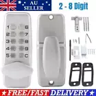 Waterproof Mechanical Digital Door Gate Lock Button Keypad Keyless Code Lock Set