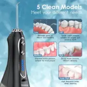 Water Flosser Cordless Professional 300ML Portable Dental Oral Irrigator 5 Mode