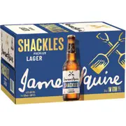 James Squire Broken Shackles Lager Bottles 330ml x 24 Case