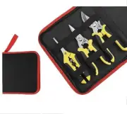 3-Piece Garden Pruning Set Professional Hand Pruners & Fruit Picking Scissors