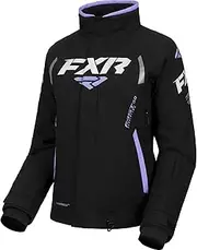 FXR Womens Team FX Snowmobile Jacket HydrX Pro Thermal Flex Warm Black/Lilac