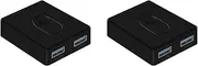VEAUUTAY 2X USB 3.0 KVM Switch 1X2/2X1 Switch Switcher USB Splitter Shared Controller D