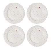 Juliska Love You More Dessert/Salad Plate, Set of 4
