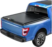 QXLKJ Electric Pick Up Roller Cover Compatible for Ford Ranger T6 T7 T8 F150 Box Cover Aluminum Roller Lid Shutter Hard Folding Tonneau Cover