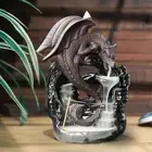 Waterfall Incense Holder Birthday Gift Animal Themed Backflow Incense Burner for