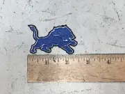 Custom Made Embroidered Detroit Lions Patch Iron on or Sew On 2.5"