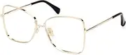 [MaxMara] MM5140 032 Shiny Pale Gold 56/14/135 Women's Frame, 032 Shiny Pale Gold, 56/14/135