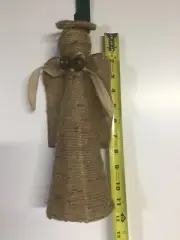 Burlap Angel Christmas Tree Topper