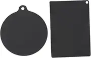 CIYODO Induction Cooker Mats 2pcs Heat-Resistant Non-Slip Multifunctional Silicone Stove Protectors
