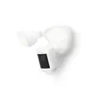 Floodlight Cam Pro Wired Security Camera with 2K Video, 2 LED Lights – White