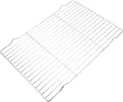 Cabilock Kitchen Fry Plate Draining Rack Heat-Resistant Crisper Tray French Fries Rack for Snack Net