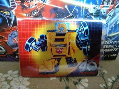 Metal Trading Card: Dynamite Transformers 40th Anniversary Card #2 Bumblebee