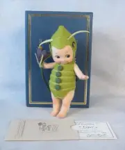 R JOHN WRIGHT Kewpie Caper Bug Felt doll Store Stock 155/250 MINT COA Box