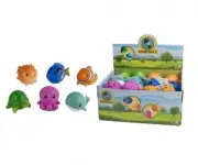 Simba 104322639 - Nature World - Soft Sea Animals, 6-sort. (Display) - New