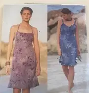 Vogue # 2295 Womens Sun Dress Sewing Pattern Size 14-18