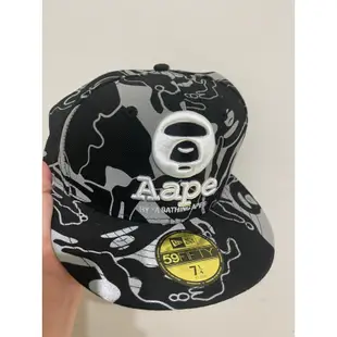 NEW ERA x AAPE BY A BATHING APE 59FIFTY 聯名夜光棒球帽 bape