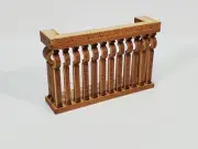 Dollhouse Balcony Gate for Window Square Narrow DIY 1:12 Scale Miniature 3"